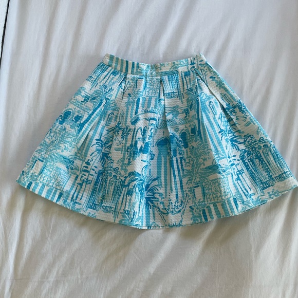 Lilly Pulitzer La Via Loca Pleated Skirt - Picture 4 of 8